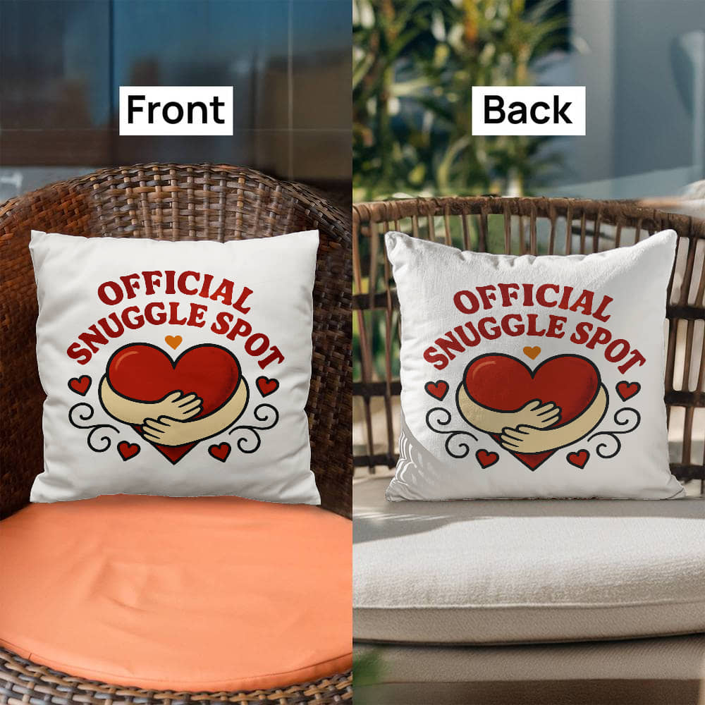Snuggle Spot Heart Pillow