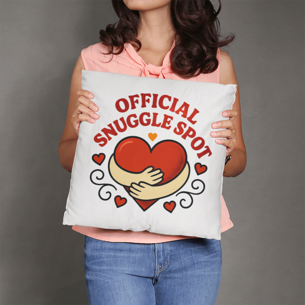 Snuggle Spot Heart Pillow