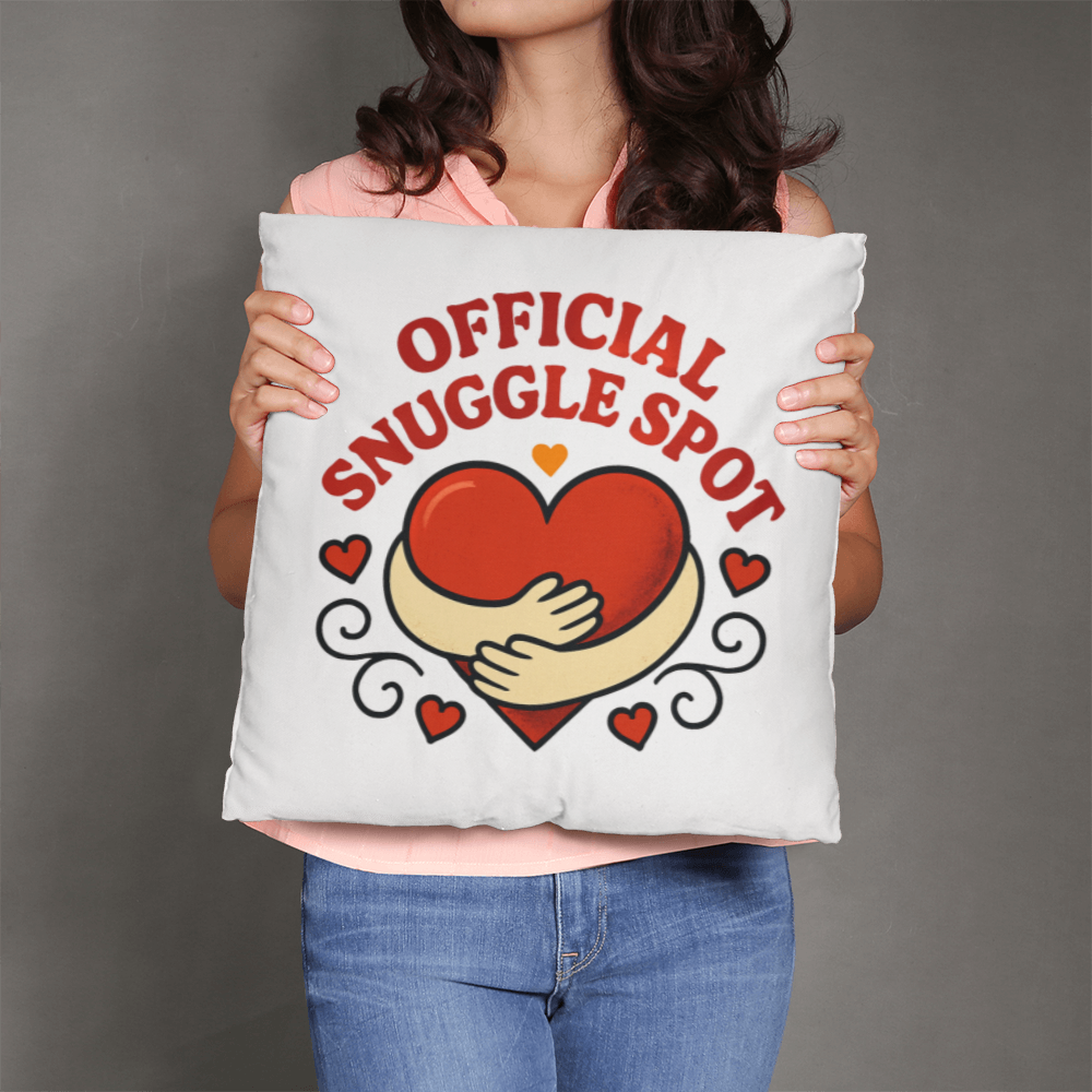 Snuggle Spot Heart Pillow
