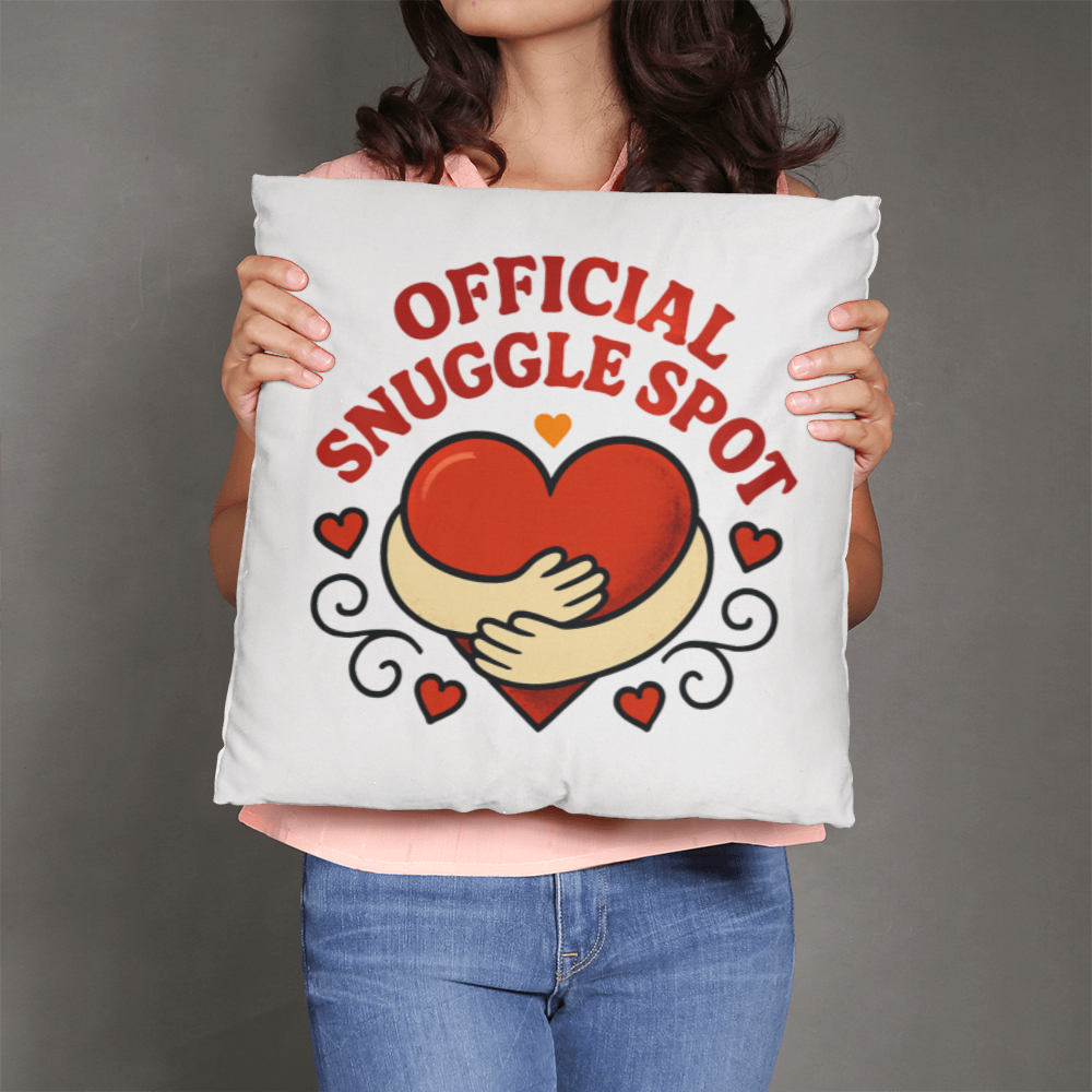 Snuggle Spot Heart Pillow