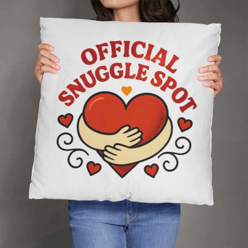Snuggle Spot Heart Pillow