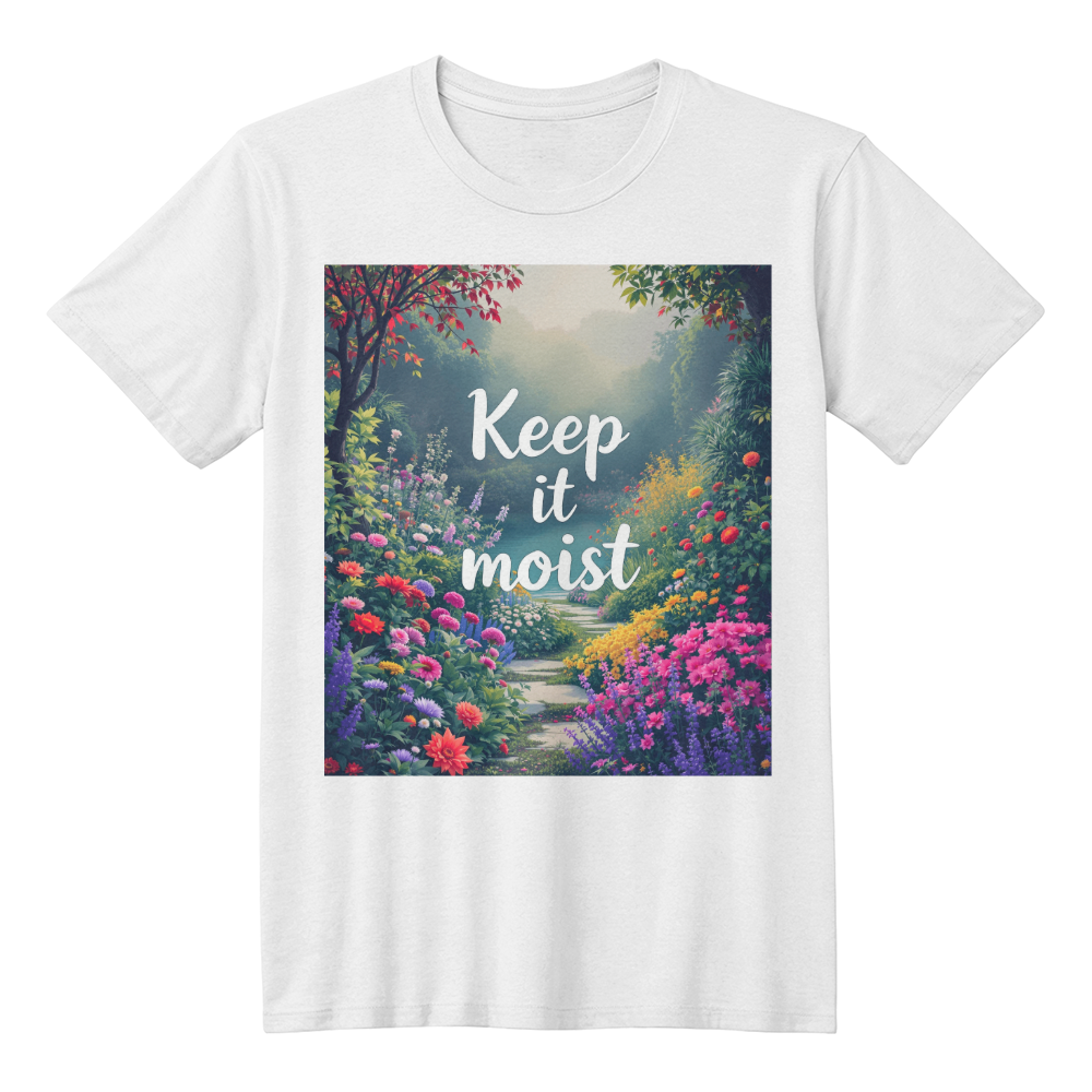 Cheeky Gardener T Shirt For Her - Keep It Moist!