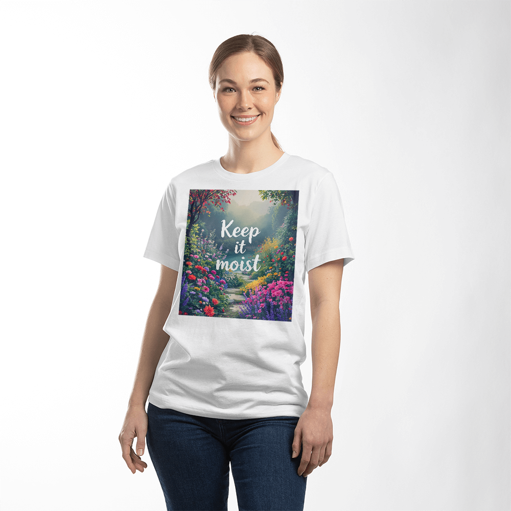 Cheeky Gardener T Shirt For Her - Keep It Moist!