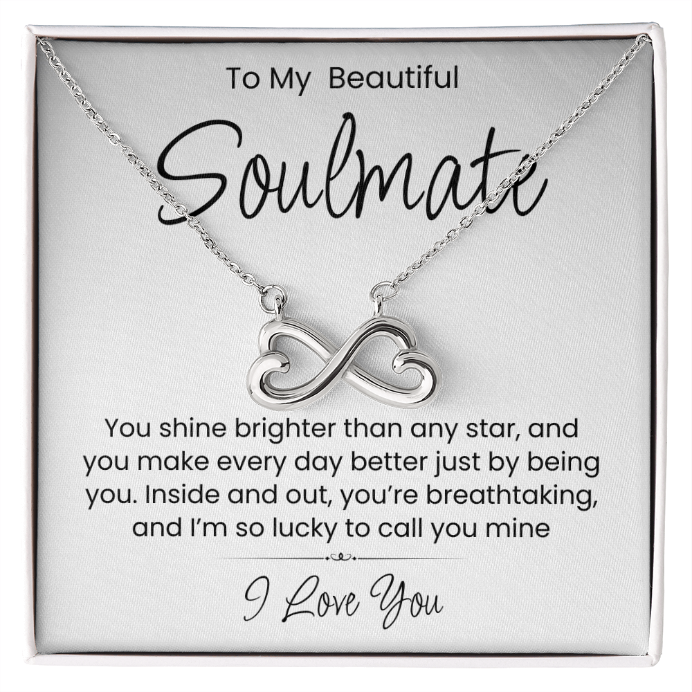 To My Beautiful Soulmate Necklace 🌟