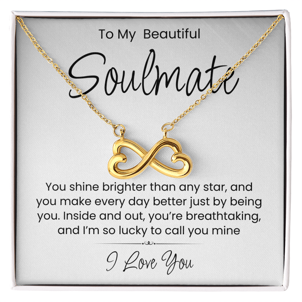 To My Beautiful Soulmate Necklace 🌟