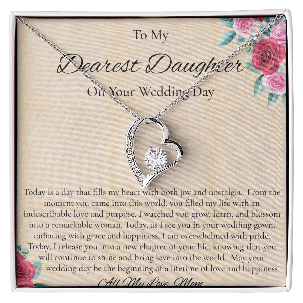 To My Daughter On Her Wedding Day, From Mom