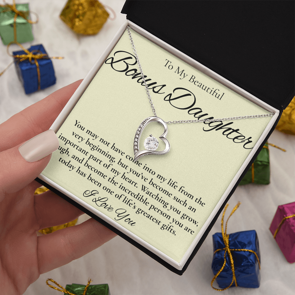 Necklace For A Brilliant Bonus Daughter