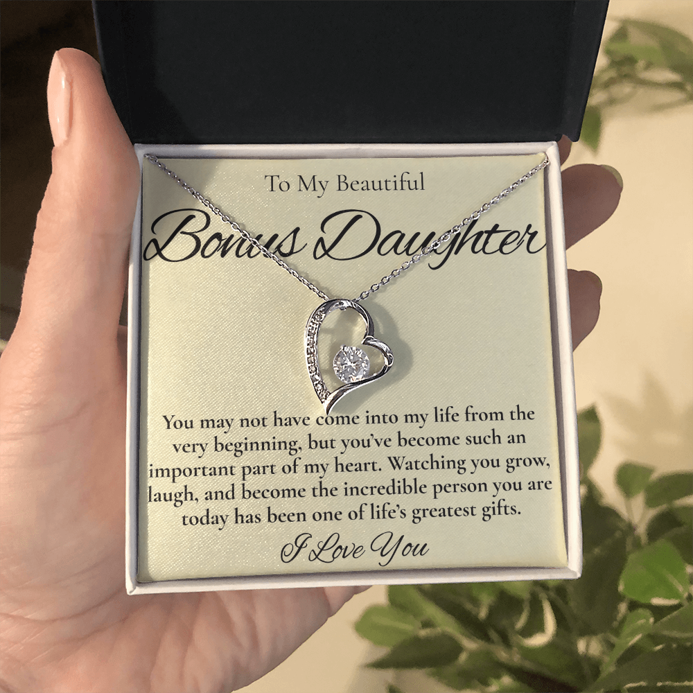 Necklace For A Brilliant Bonus Daughter