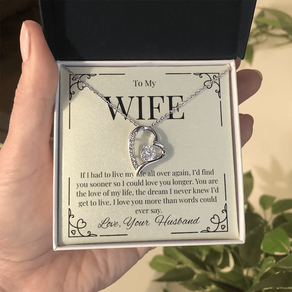 Necklace For A Wife, Say What Words Alone Cannot.