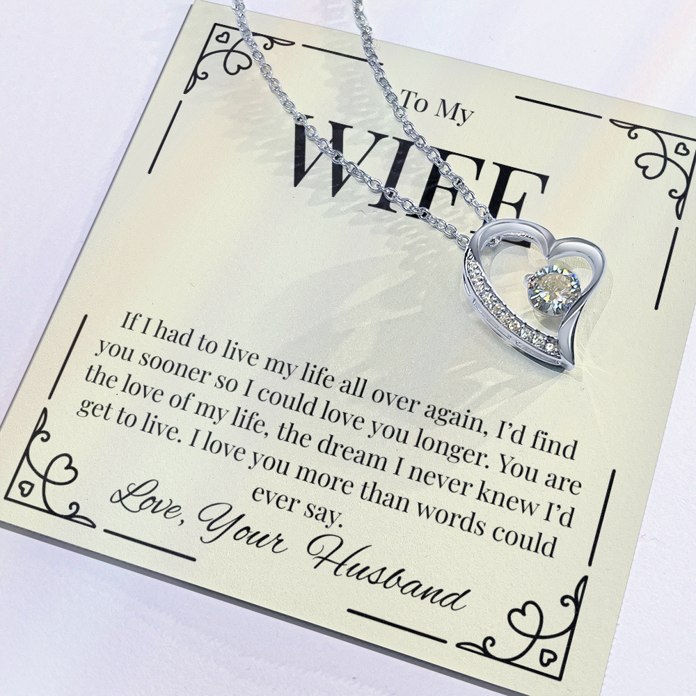 Necklace For A Wife, Say What Words Alone Cannot.