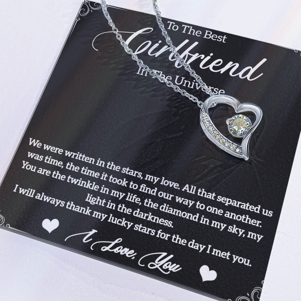 Necklace For The Best Girlfriend In The Universe