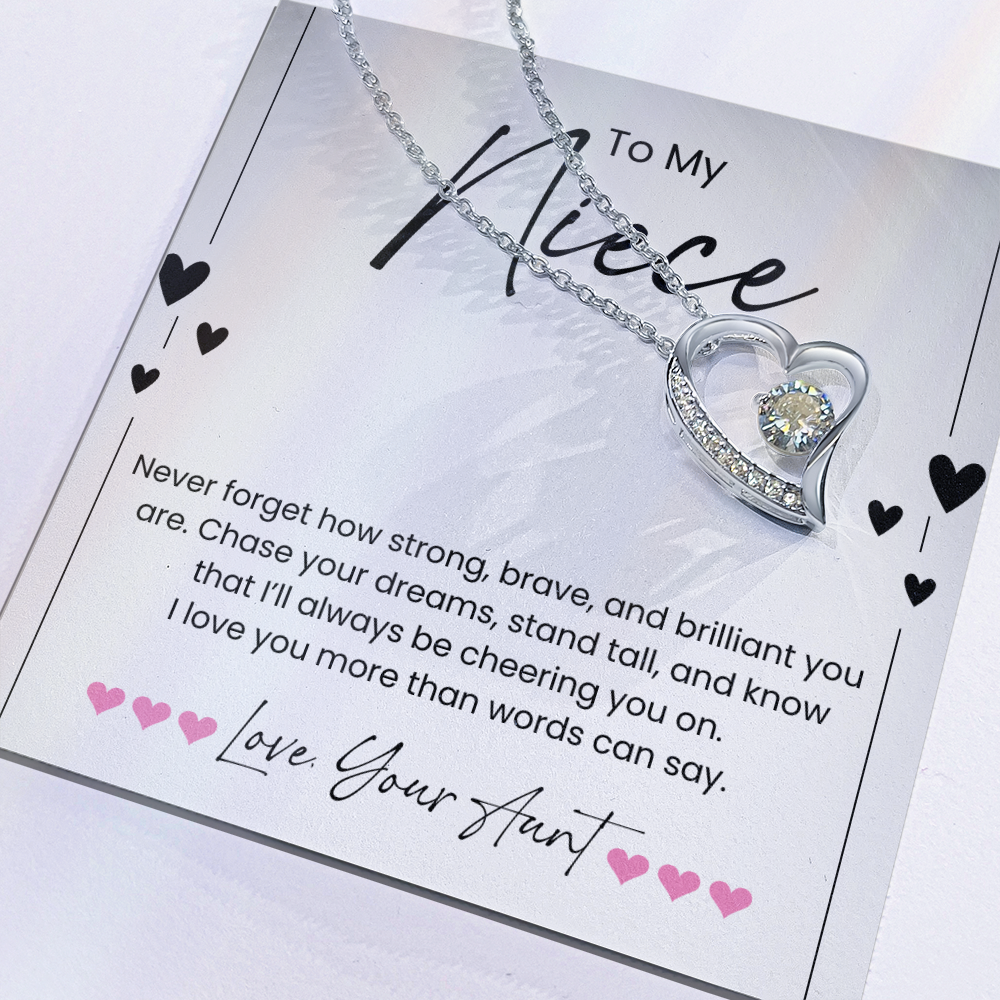 Necklace For A Brave And Brilliant Niece