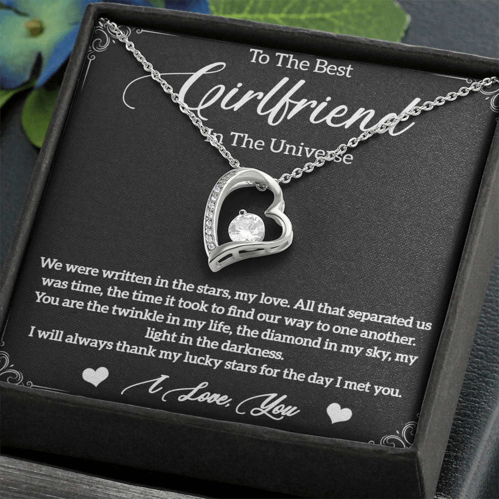 Necklace For The Best Girlfriend In The Universe