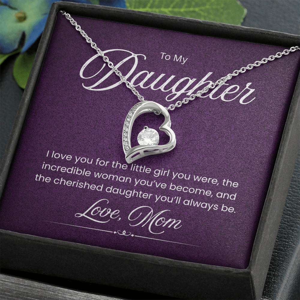 Necklace For A Wonderful Daughter, From Her Mom