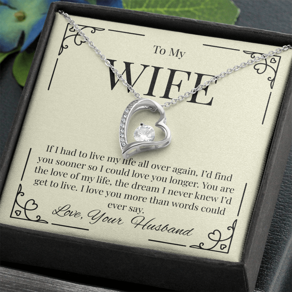 Necklace For A Wife, Say What Words Alone Cannot.
