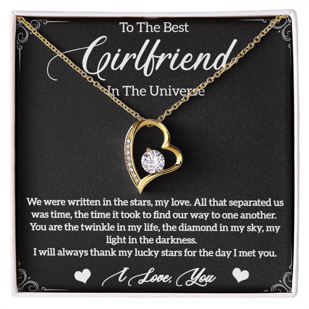 Necklace For The Best Girlfriend In The Universe
