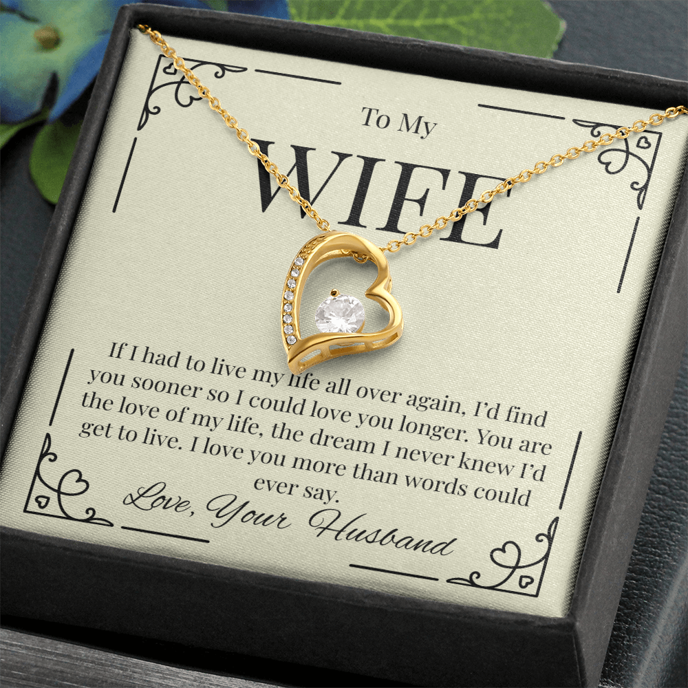 Necklace For A Wife, Say What Words Alone Cannot.