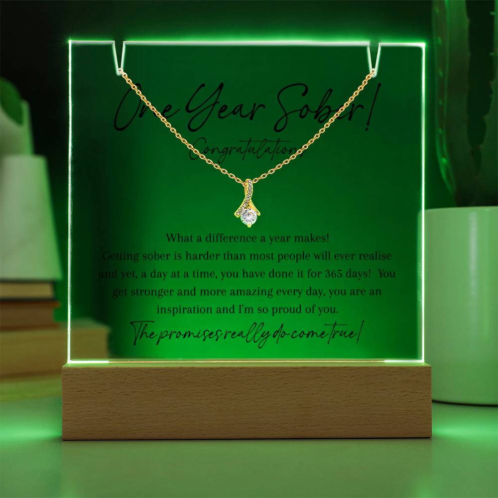 One Year Sober Gift Set – Celebrating 365 Days of Courage & Recovery