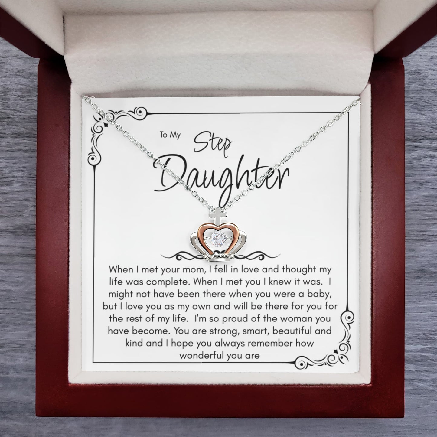 Gift for Step Daughter, From Step Dad