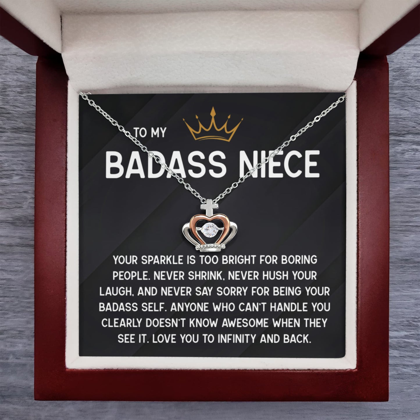 Necklace For A Badass Niece