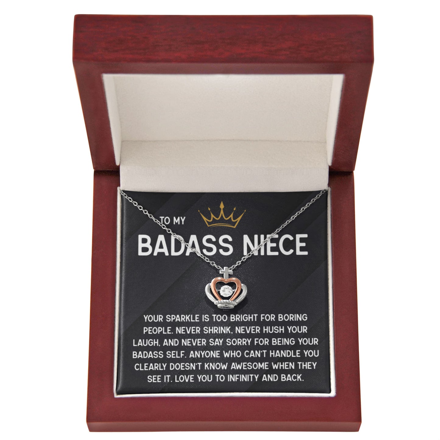 Necklace For A Badass Niece