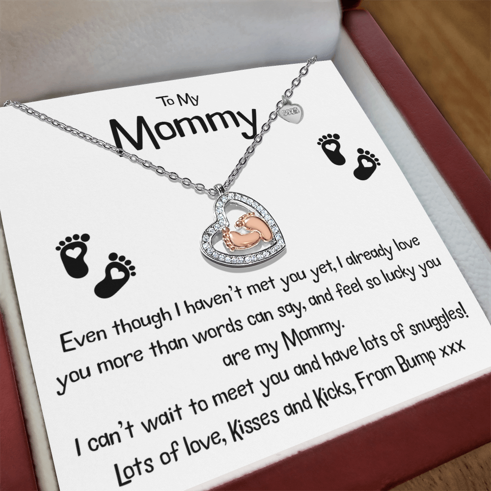 Gift Necklace For Mommy From Bump