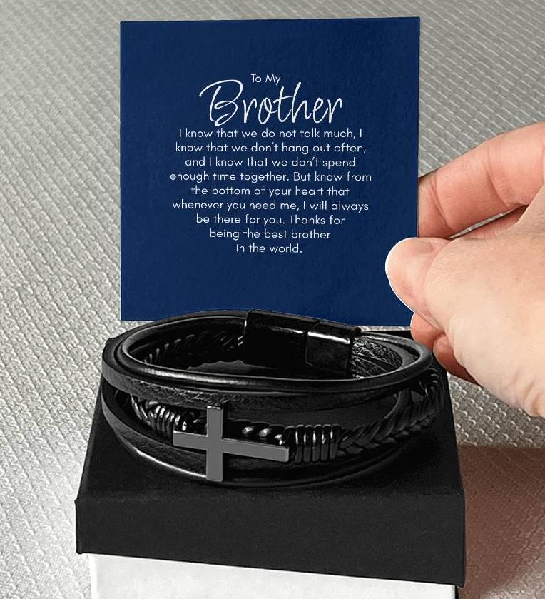 To My Brother Gift Bracelet