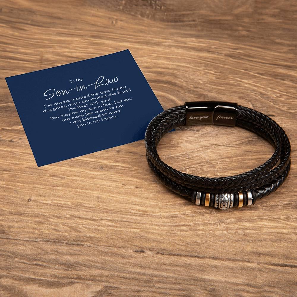 Gift Bracelet for Son in Law