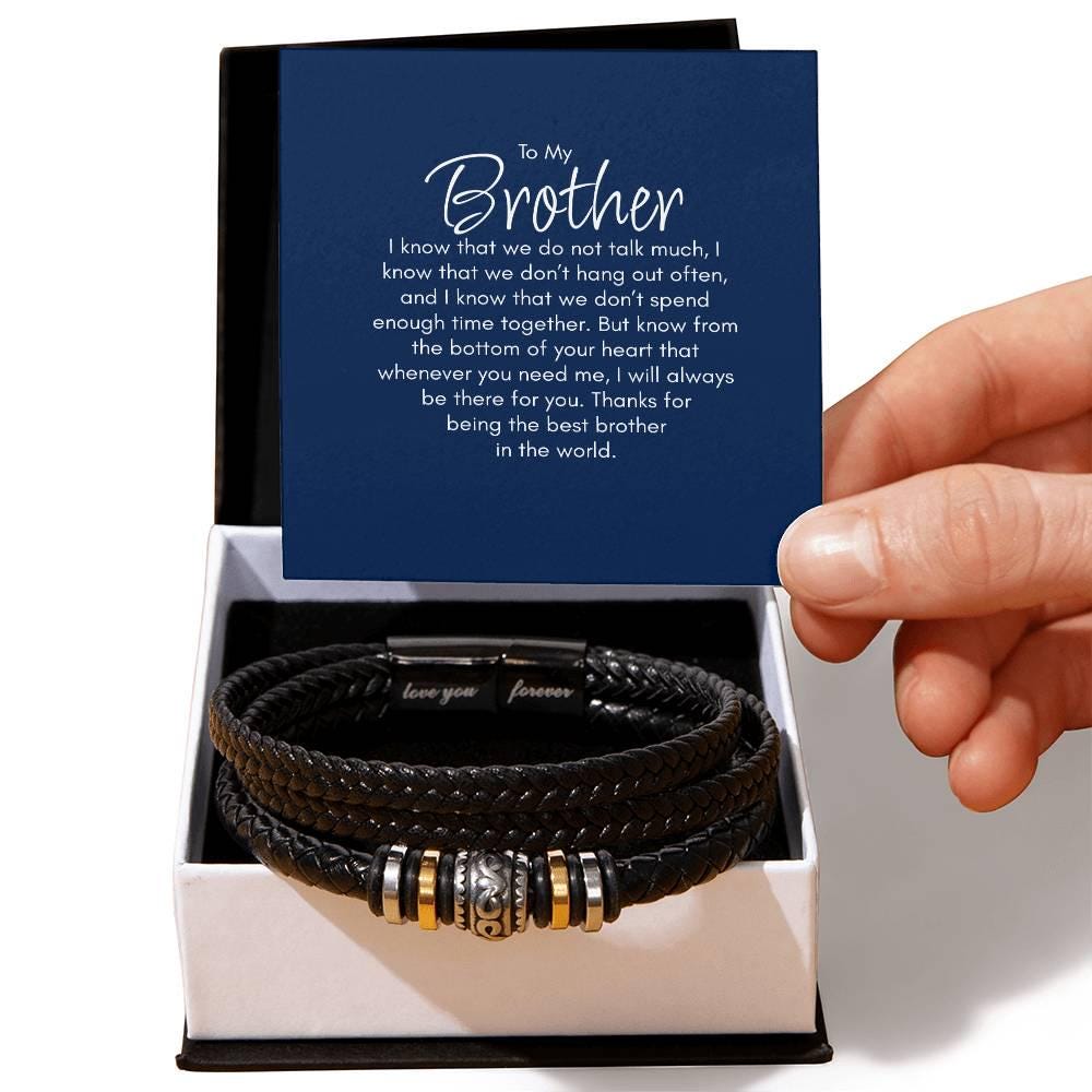 To My Brother Gift Bracelet