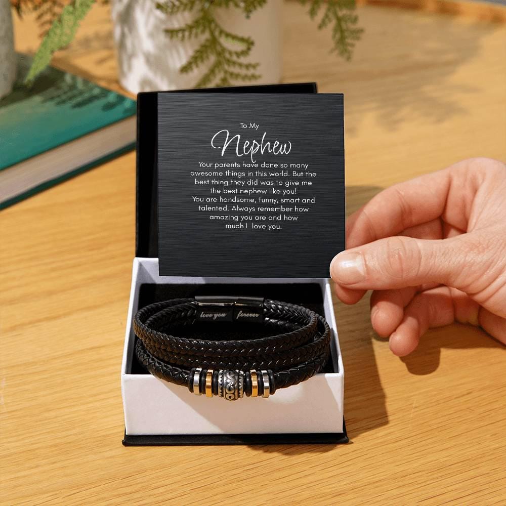To My Nephew Bracelet