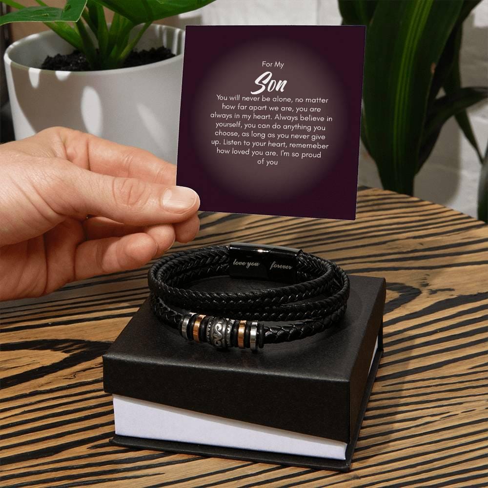Bracelet For Wonderful Son