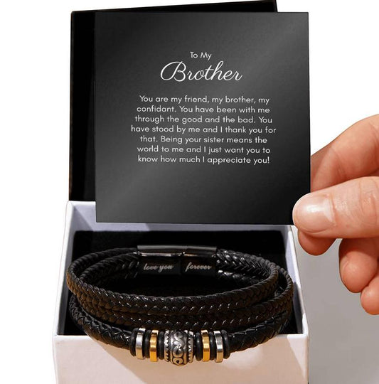 For My Brother Gifts, Bracelet For Brother