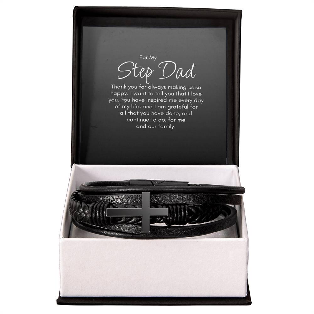 Step Dad Gift Bracelet