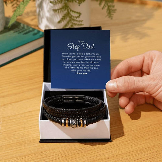 Gift Bracelet For Step Dad
