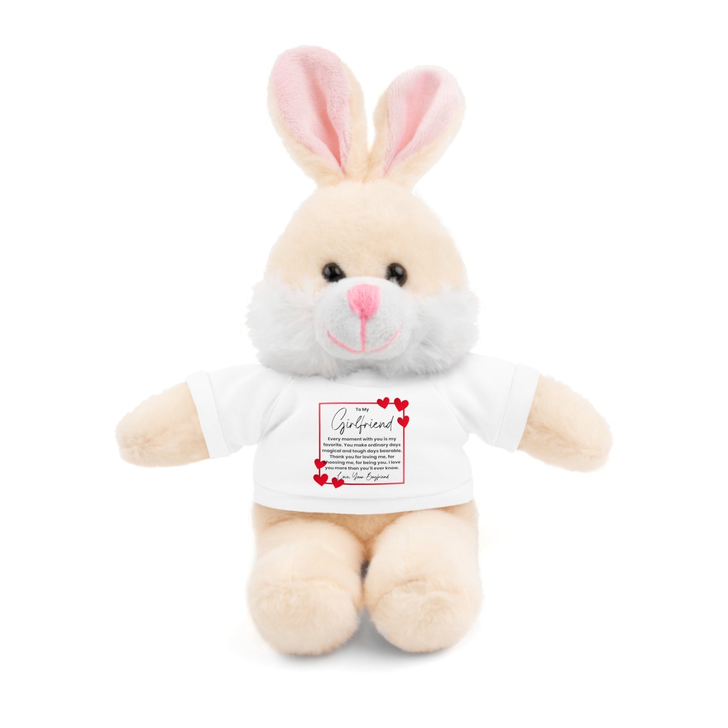 To My Girlfriend — Magical Moments Plush Teddy