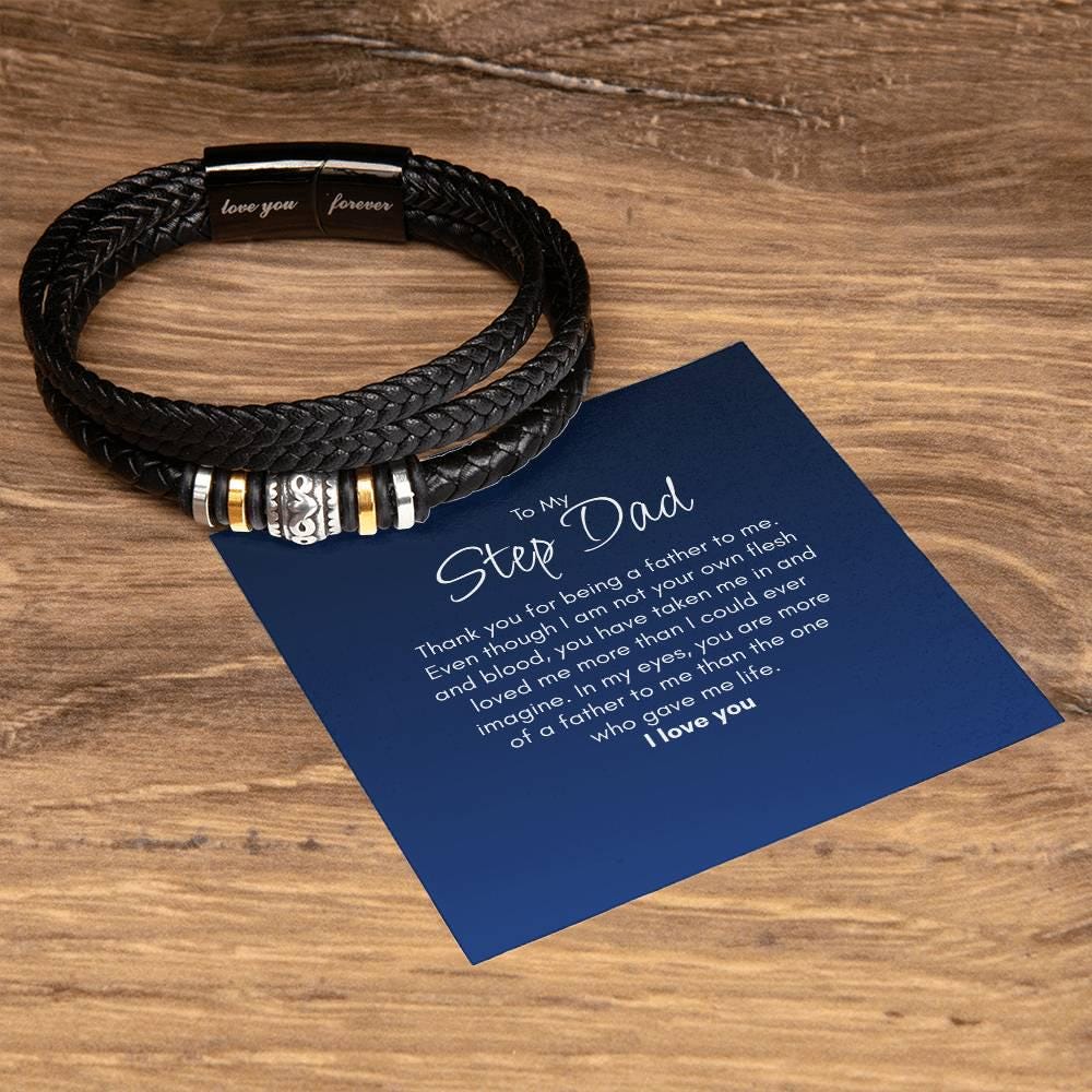 Gift Bracelet For Step Dad