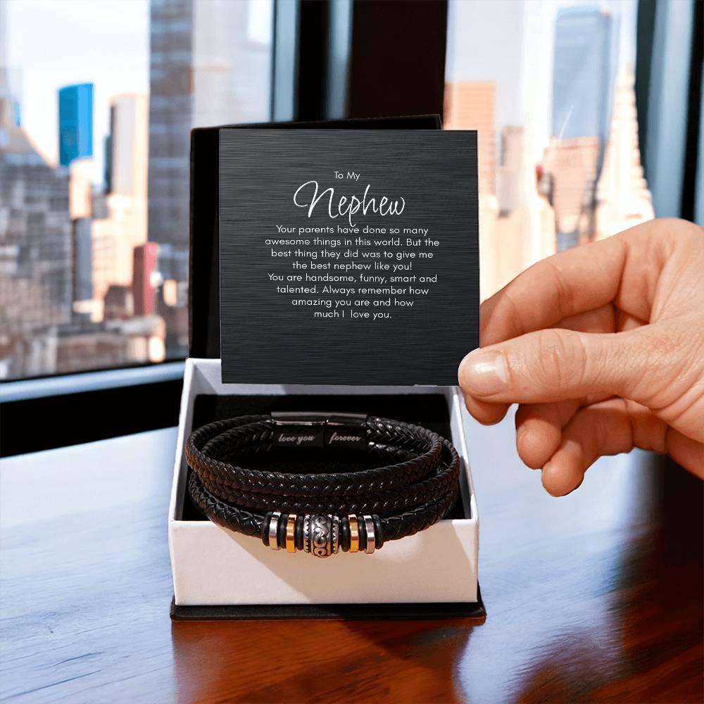 To My Nephew Bracelet