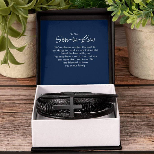 Son in Law Bracelet, Gift for Son in Law