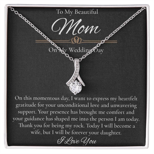 Mother Of The Bride Gift From Daughter, Necklace