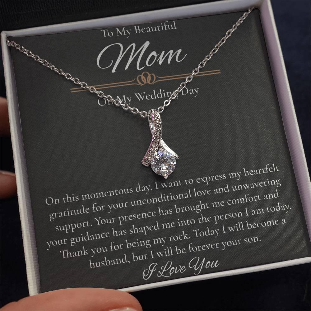 Mother Of The Groom Gift From Son, Necklace