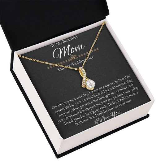 Mother Of The Groom Gift From Son, Necklace