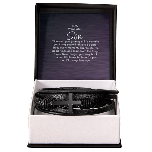 To My Son Gift Bracelet