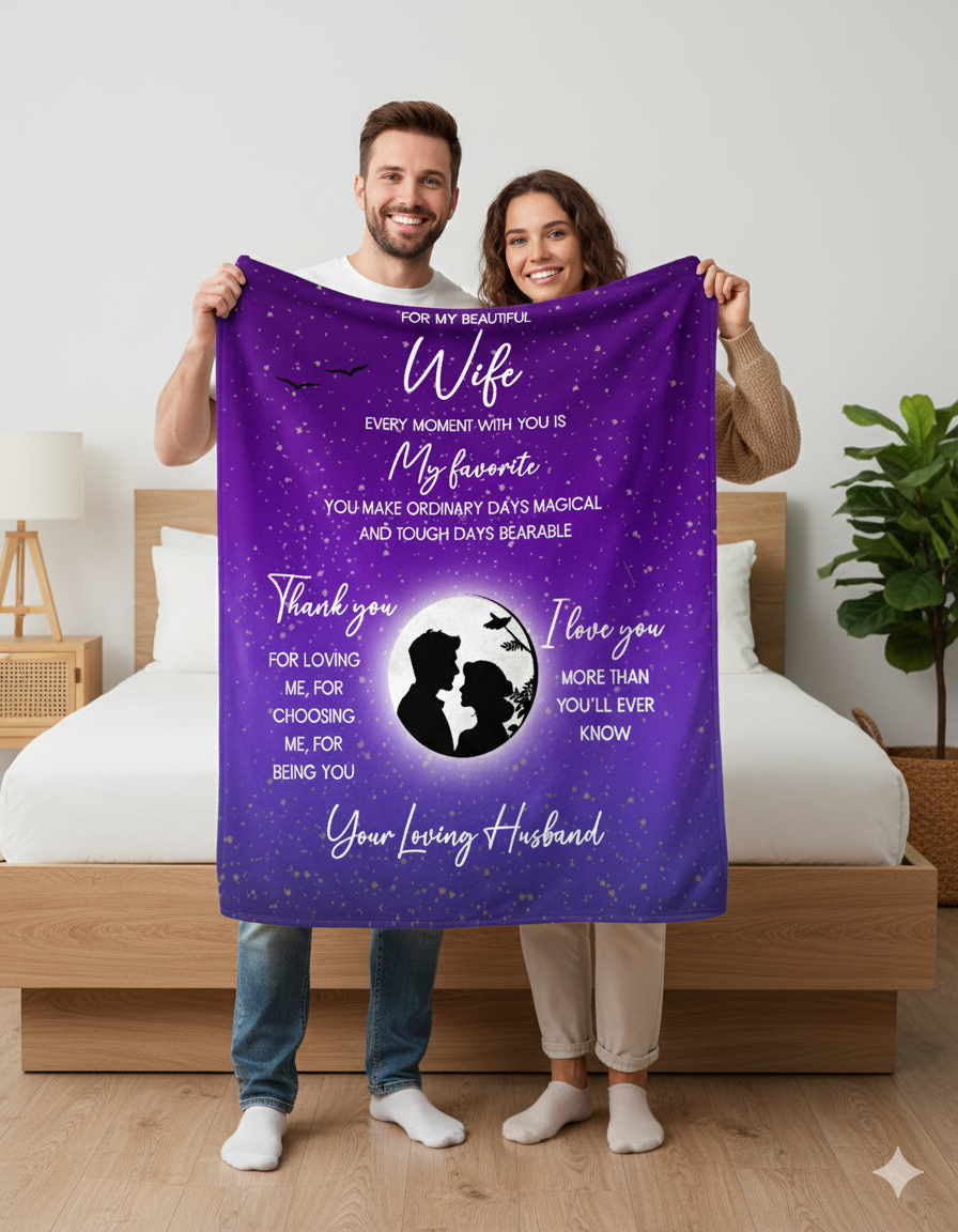 You Make Every Day Magical, Wife Blanket
