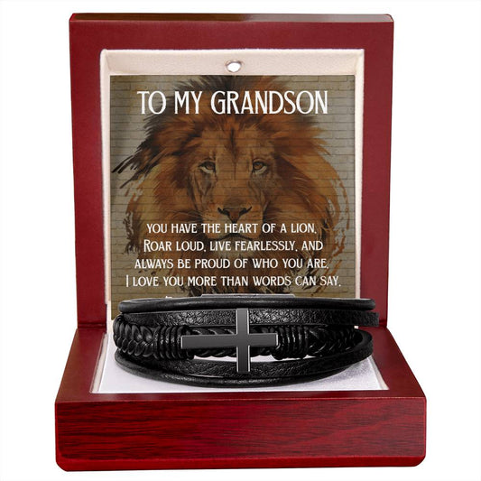 Bracelet For A Wonderful Grandson