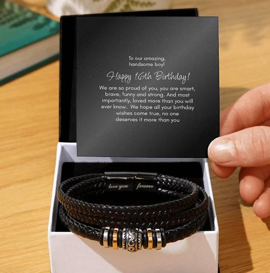 16th Birthday Gift Bracelet For Boy