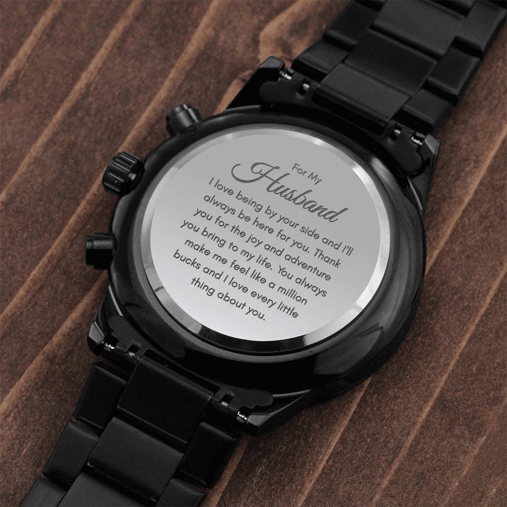 To My Husband—The Ultimate Luxury Watch of Love & Adventure