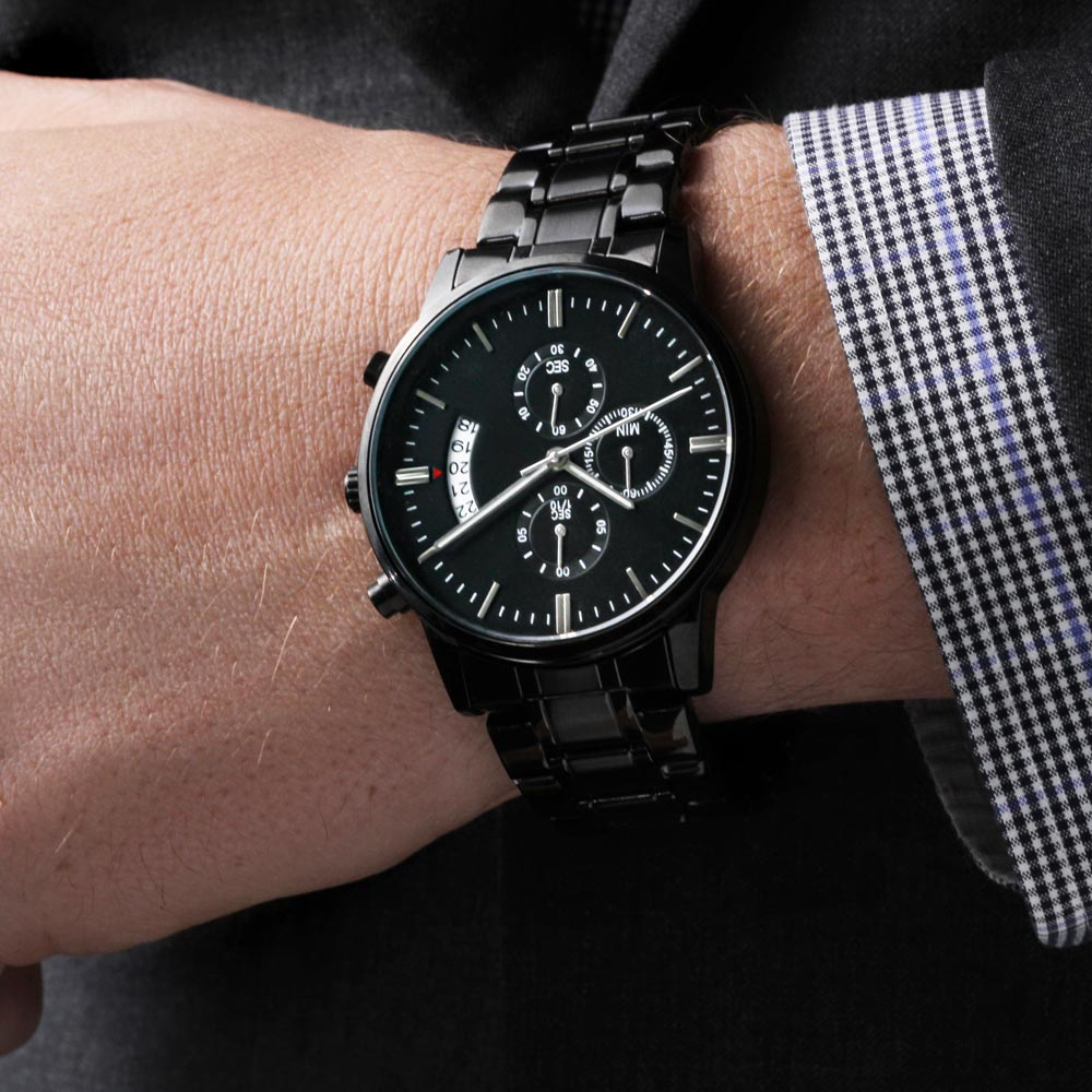 Congratulations On Your Graduation, Personalized Engraved Watch