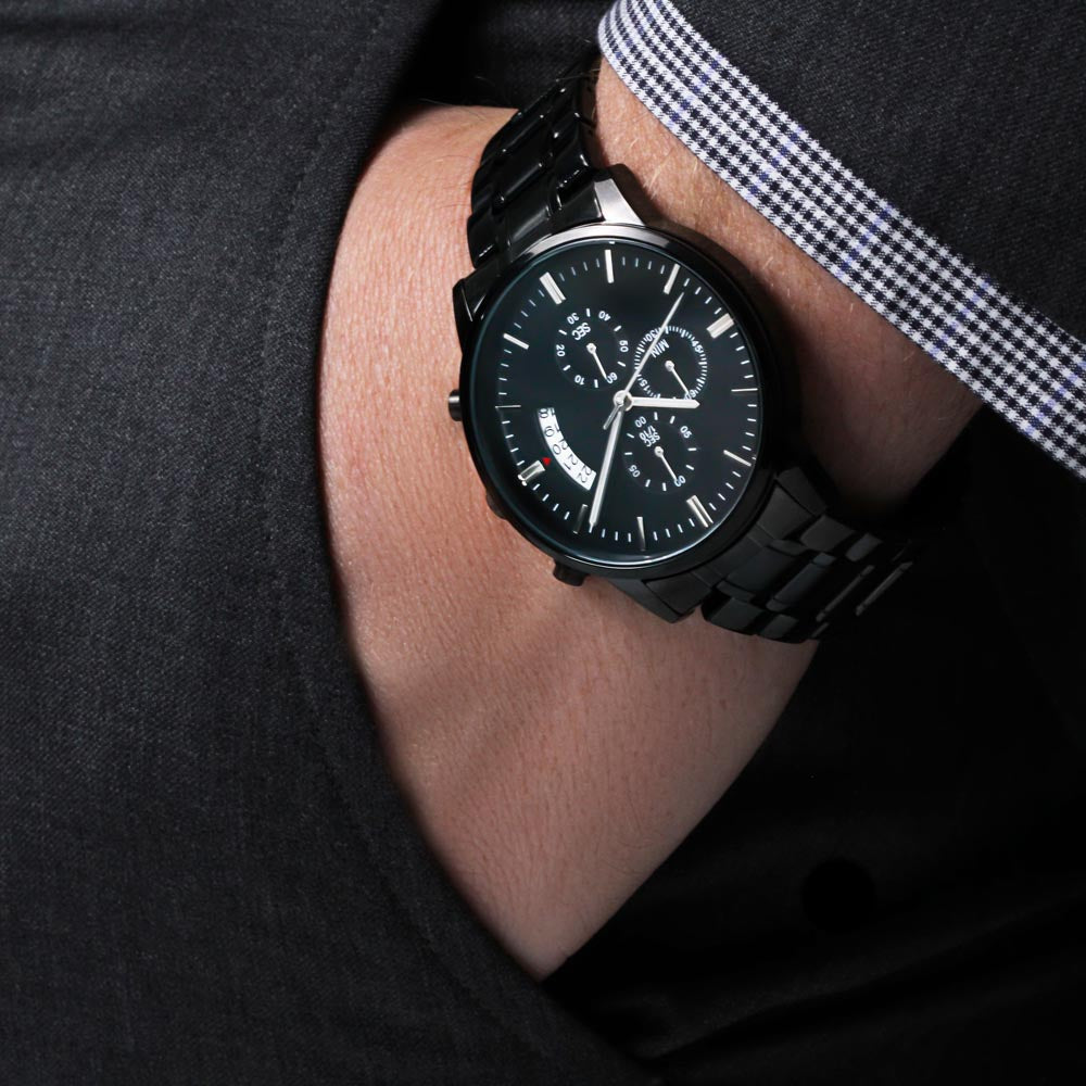 Graduation Gift for Him, Personalized, Engraved Luxury Watch