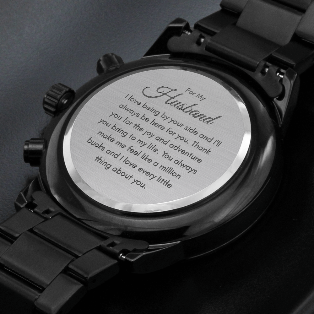 To My Husband—The Ultimate Luxury Watch of Love & Adventure