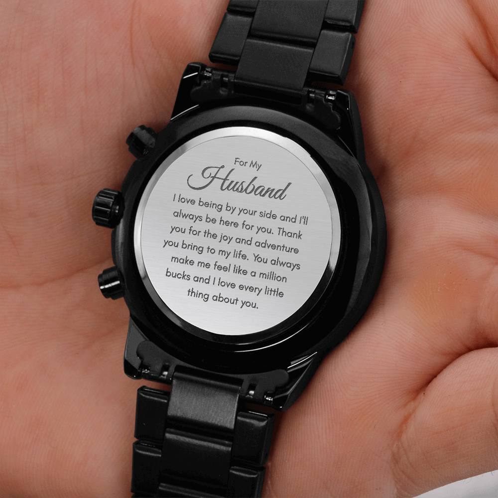 To My Husband—The Ultimate Luxury Watch of Love & Adventure